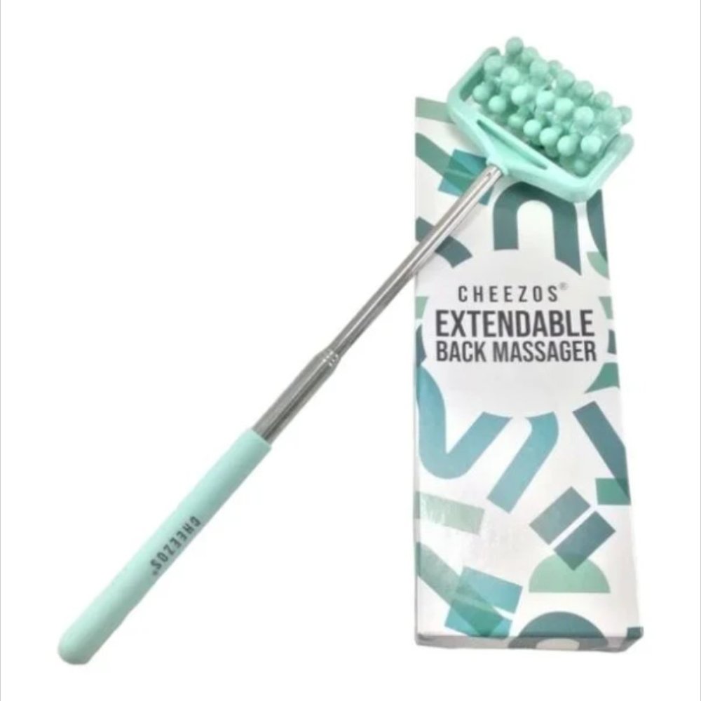 ✨ NWT: Cheezos Extendable Manual Back Massager ✨